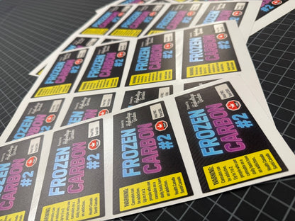 Pre-Roll Tube Label Stickers