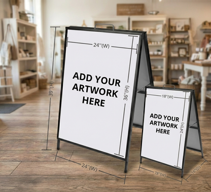 A-Frame signs
